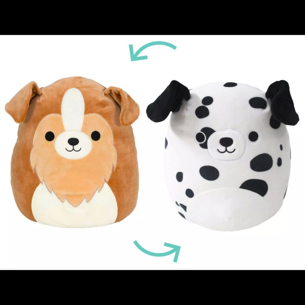 NWT Dustin/Andres 12” Flip-A-Mallow Squishmallow